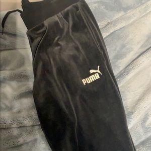 Suede women’s puma pants